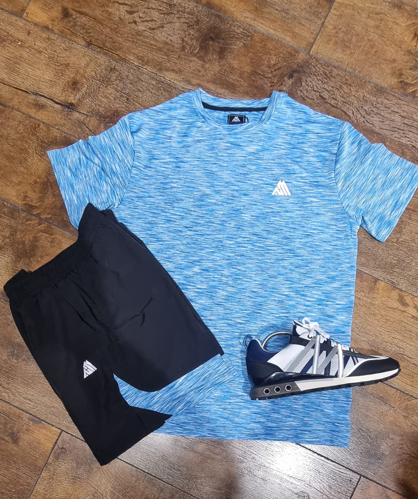 MENS T-SHIRT & MATCHING SHORT SET