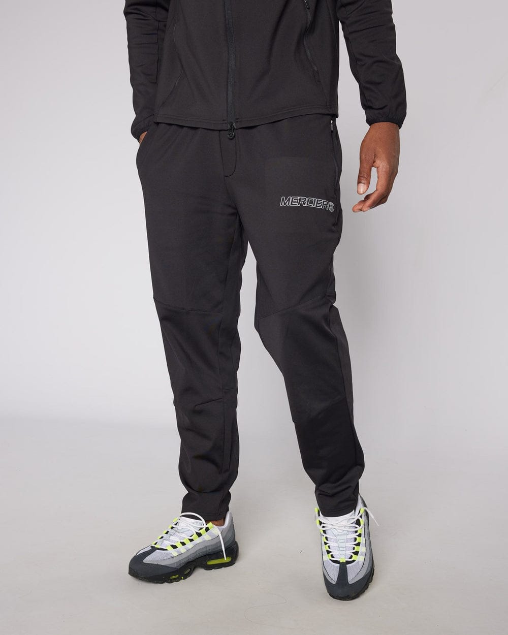 Black Dynamic Reflective Track Pants