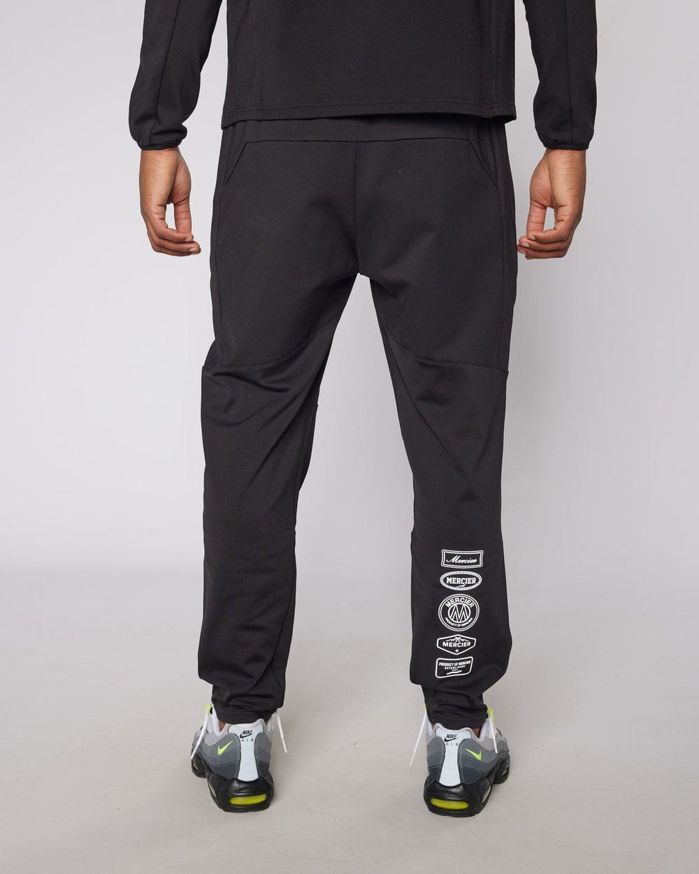 Black Dynamic Reflective Track Pants