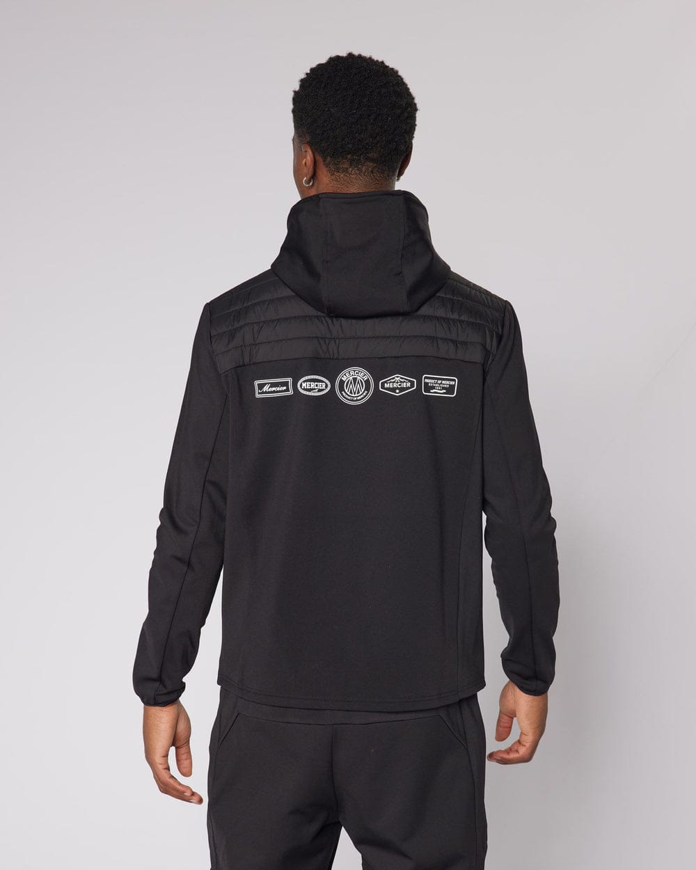 BLACK DYNAMIC REFLECTIVE FULL TRACKSUIT