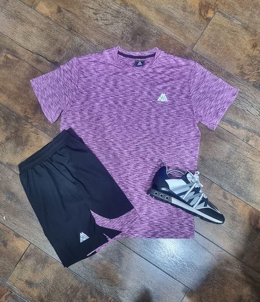 MENS T-SHIRT & MATCHING SHORT SET