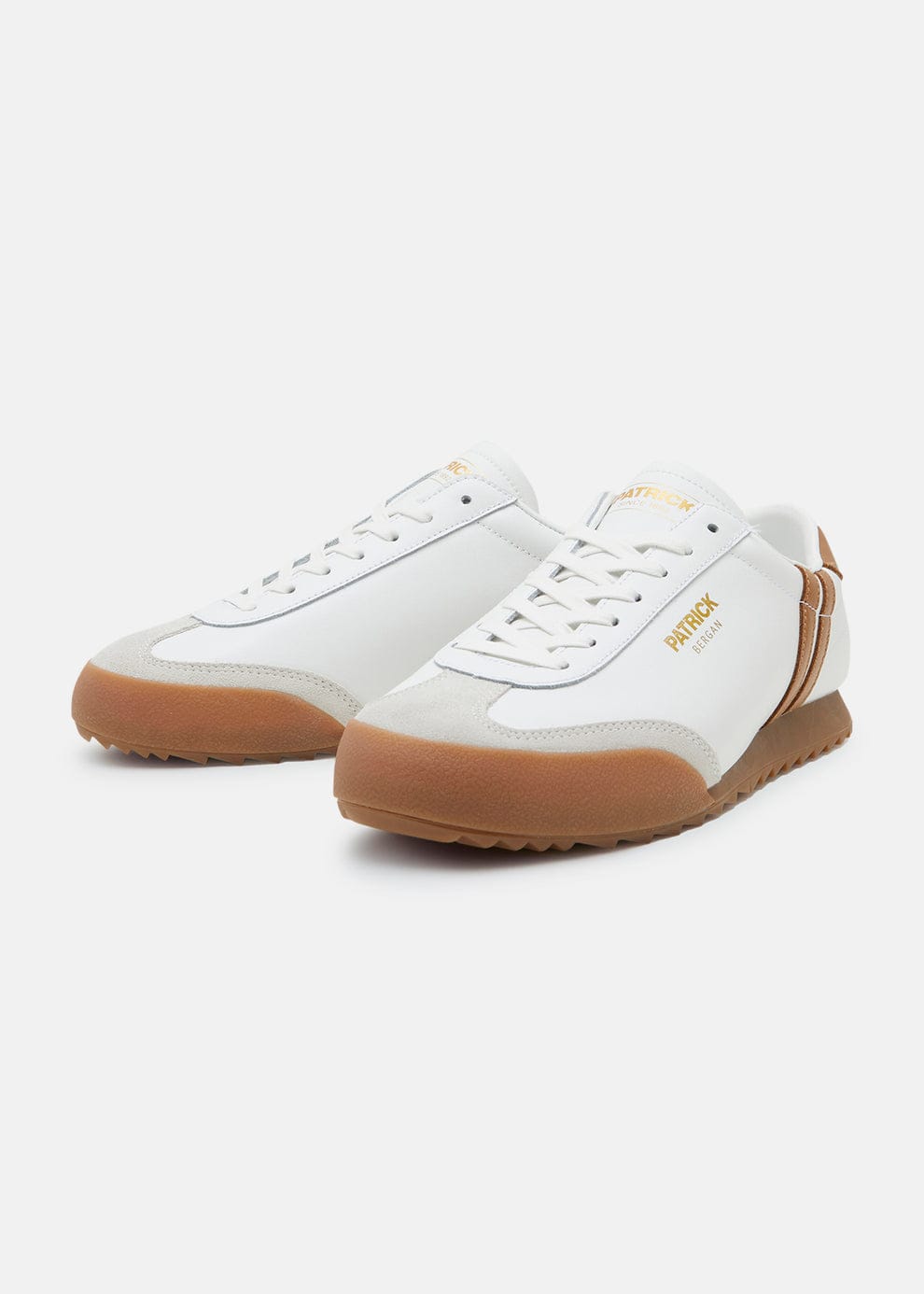 BERGAN TRAINER - WHITE/TAN