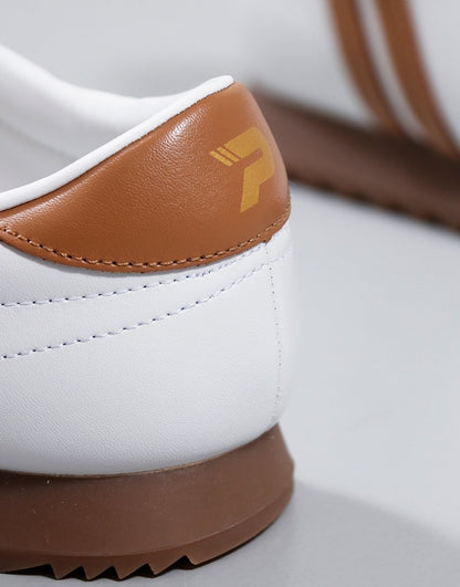 BERGAN TRAINER - WHITE/TAN