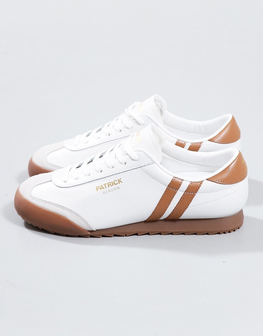 BERGAN TRAINER - WHITE/TAN